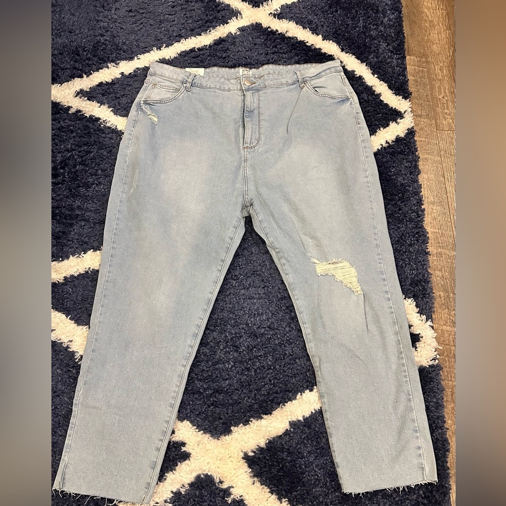 Cotton: On Taylor Mom Jeans plus size 20 NWT
